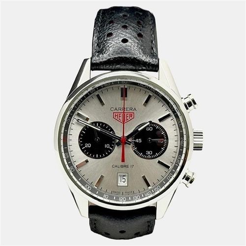 TAG Heuer Carrera Calibre 16 CV2014 Automatic Black Dial Stainless Steel Men's Wristwatch 41 mm - Tag Heuer - Modalova