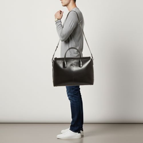 Di Bag Medium Leather Briefcase - Tod's - Modalova