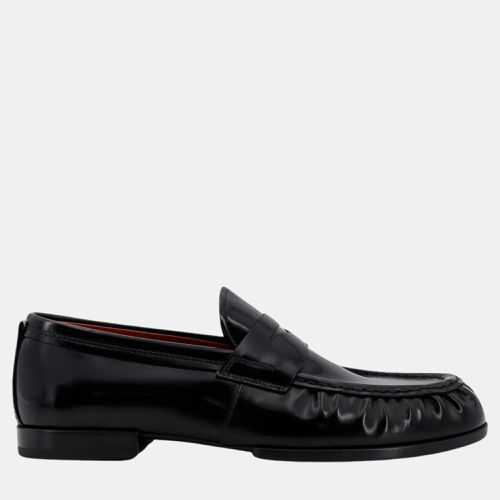 Tod'S Black Leather Loafers EU 41 - Tod's - Modalova