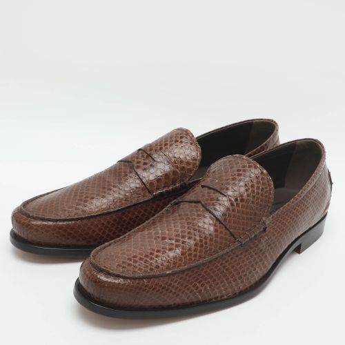 Size 44.5 Python Leather Loafers - Tod's - Modalova