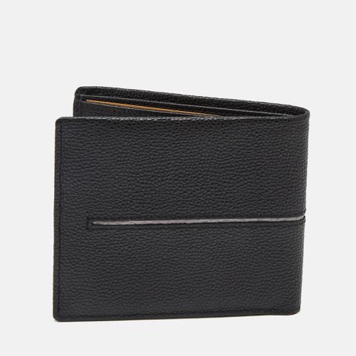 Tod's Black Leather Bifold Compact Wallet - Tod's - Modalova