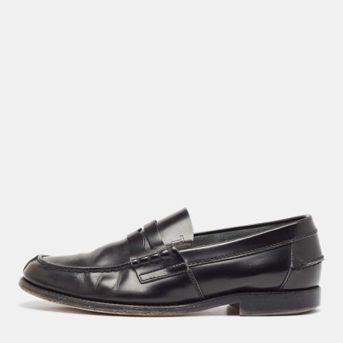 Tod's Black Leather Penny Loafers Size 41 - Tod's - Modalova