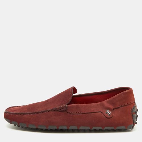 Nubuck Leather For Ferrari Slip On Loafers Size 39.5 - Tod's - Modalova