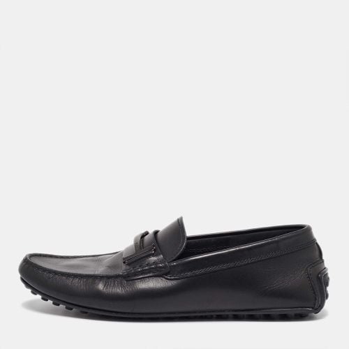 Tod's Black Leather Loafers Size 41.5 - Tod's - Modalova