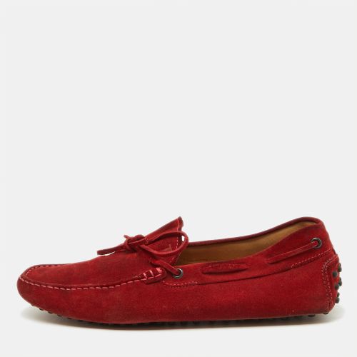 Suede Bow Slip On Loafers Size 44 - Tod's - Modalova