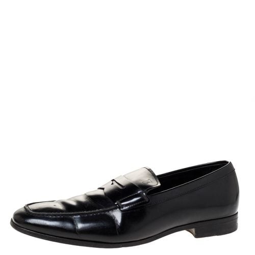 Tod's Black Leather Penny Slip On Loafers Size 40 - Tod's - Modalova