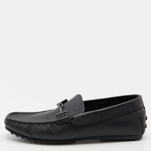 Leather Double T Slip On Loafers Size 39 - Tod's - Modalova