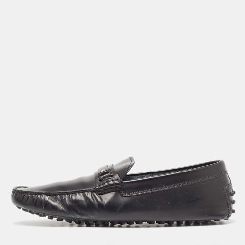 Tod's Black Leather Slip On Loafers Size 44 - Tod's - Modalova