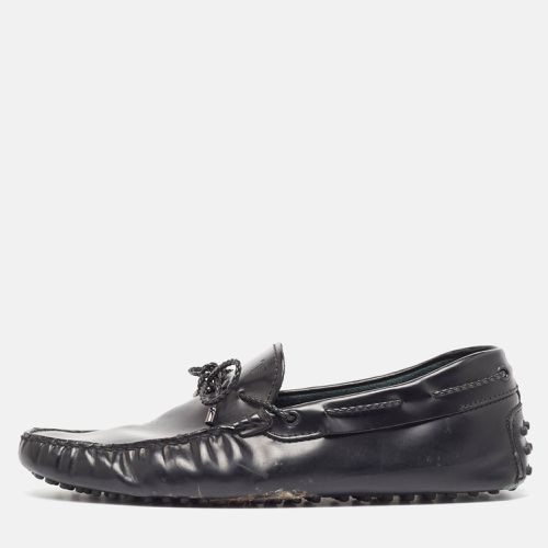 Tods Black Leather Gommino Loafers Size 42 - Tod's - Modalova