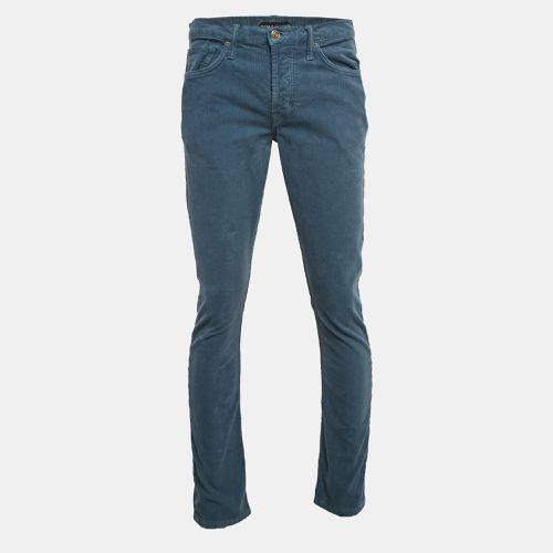 Tom Ford Blue Corduroy Straight Leg Pants L - Tom Ford - Modalova