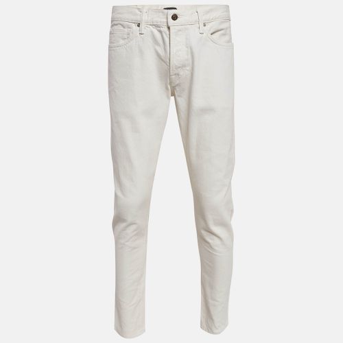 Tom Ford White Denim Straight Leg Jeans L Waist 34" - Tom Ford - Modalova