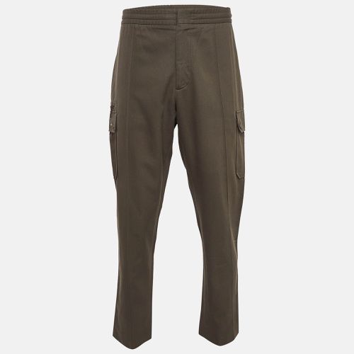 Tom Ford Olive Linen Blend Cargo Pants XL - Tom Ford - Modalova