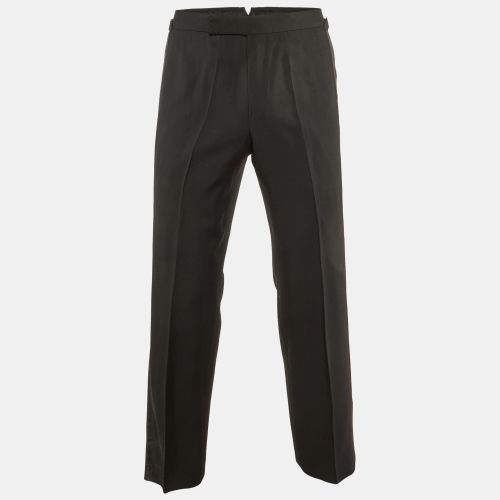 Tom Ford Black Wool & Mohair Tailored Pants S - Tom Ford - Modalova