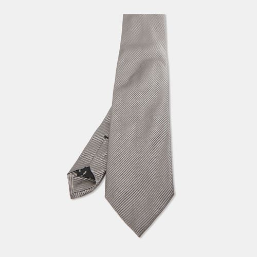 Diagonal Striped Silk Tie - Tom Ford - Modalova