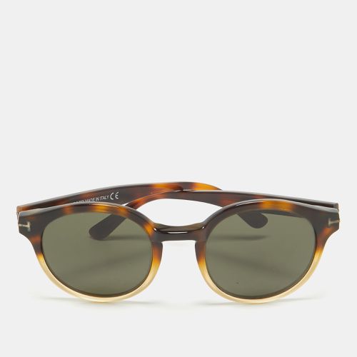 Black TF400 Lucho Round Sunglasses - Tom Ford - Modalova