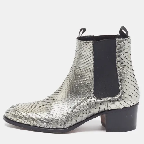 Size 41 Python Leather Chelsea Boots - Tom Ford - Modalova