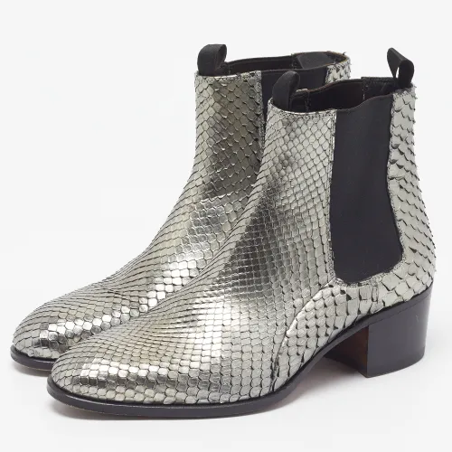 Size 41 Python Leather Chelsea Boots - Tom Ford - Modalova