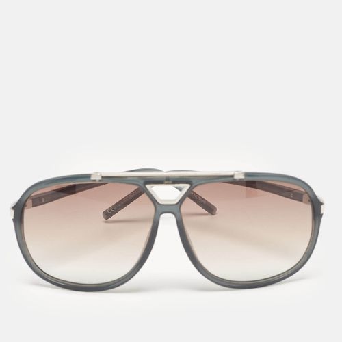 Dior Green/Brown Gradient Black Tie Aviator Sunglasses - Dior Homme - Modalova