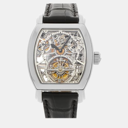 Vacheron Constantin Transparent Platinum Malte Manual Winding Men's Wristwatch 36 mm - Vacheron Constantin - Modalova