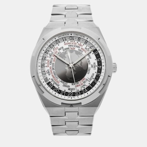 Vacheron Constantin Silver Stainless Steel Overseas Automatic Men's Wristwatch 43 mm - Vacheron Constantin - Modalova