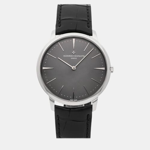 Vacheron Constantin Grey Platinum Patrimony 81180/000P-9539 Manual Winding Men's Wristwatch 40 mm - Vacheron Constantin - Modalova