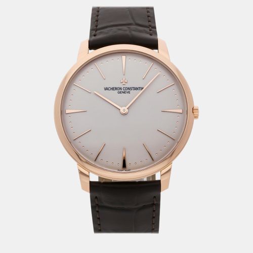 Vacheron Constantin Silver 18k Rose Gold Patrimony 81180/000R-9159 Manual Winding Men's Wristwatch 40 mm - Vacheron Constantin - Modalova