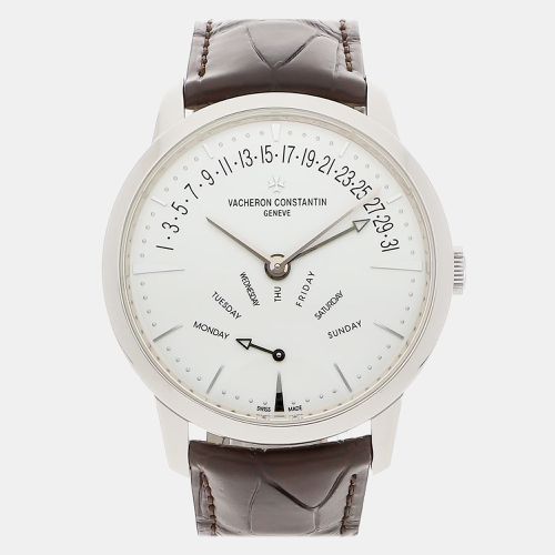 K White Gold Patrimony 4000U/000G-B112 Automatic Men's Wristwatch 42 mm - Vacheron Constantin - Modalova