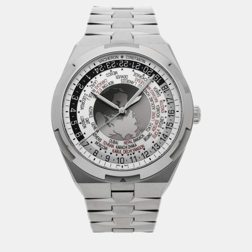 Vacheron Constantin Silver Stainless Steel Overseas Automatic Men's Wristwatch 43 mm - Vacheron Constantin - Modalova