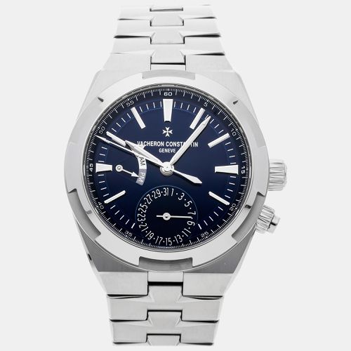 Vacheron Constantin Blue Stainless Steel Overseas Automatic Men's Wristwatch 41 mm - Vacheron Constantin - Modalova