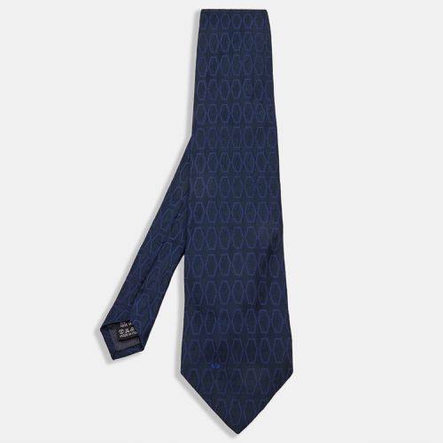 Patterned Silk Jacquard Tie - Valentino - Modalova