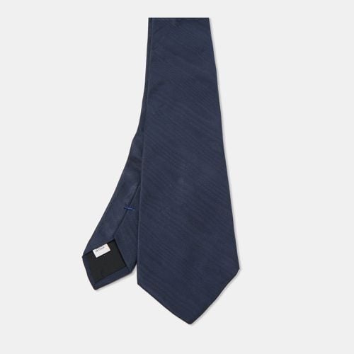 Valentino Navy Blue Silk Tie - Valentino - Modalova