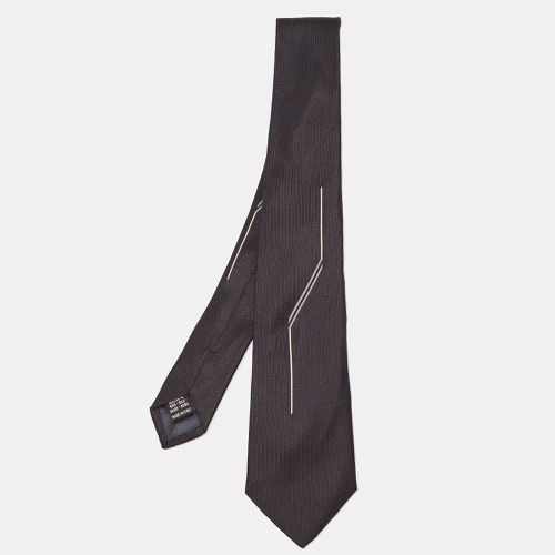 Valentino Black Silk Tie - Valentino - Modalova