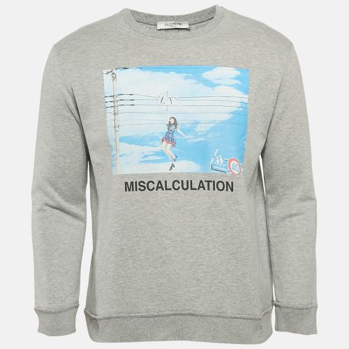 Musicalculation Print Cotton Print Sweatshirt XS - Valentino - Modalova