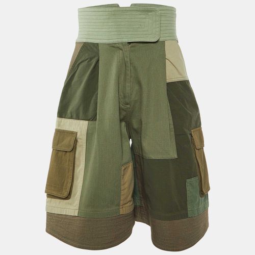 Valentino Green Cotton Cargo Shorts XXS - Valentino - Modalova