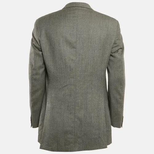 Wool Single Breasted Blazer L - Valentino - Modalova