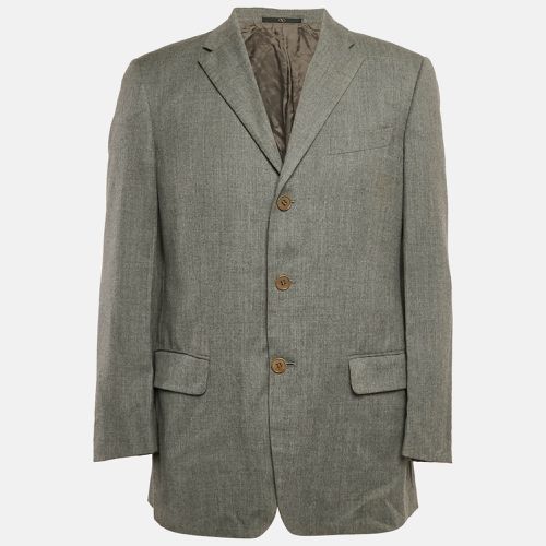 Valentino Grey Wool Single Breasted Blazer L - Valentino - Modalova