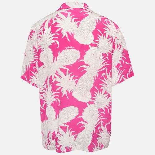 Printed Silk Oversized Bowling Shirt M - Valentino - Modalova