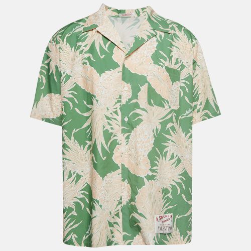 Pineapple Print Cotton Hawaiian Shirt S - Valentino - Modalova