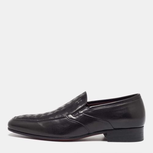 Valentino Black Leather Slip on Loafers Size 40 - Valentino - Modalova