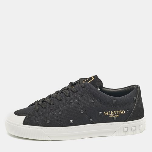 Valentino Black Canvas Cityplanet Sneakers Size 40 - Valentino - Modalova