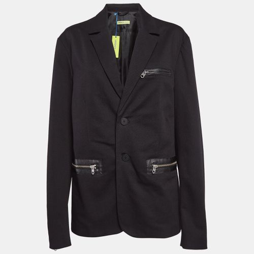 Gabardine Single Breasted Jacket L - Versace Jeans - Modalova