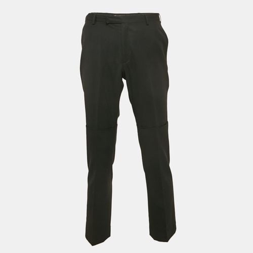 Yves Saint Laurent Vintage Black Wool Formal Trousers XS - Yves Saint Laurent - Modalova