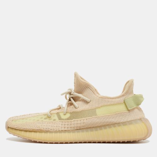 Yeezy x Adidas Beige Knit Boost 350 V2 Sneakers Size 44 - Yeezy - Modalova