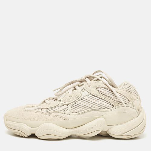 Yeezy x Adidas Cream Suede and Mesh 500 Blush Sneakers Size 38 - Yeezy x Adidas - Modalova