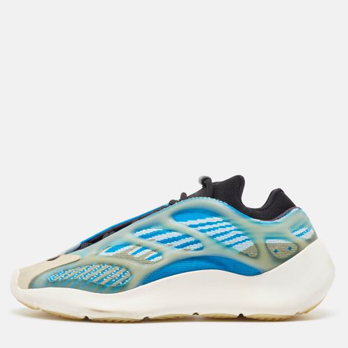 Yeezy x Adidas Blue/White Knit Fabric 700 V3 Arzareth Sneakers Size 42 - Yeezy x Adidas - Modalova