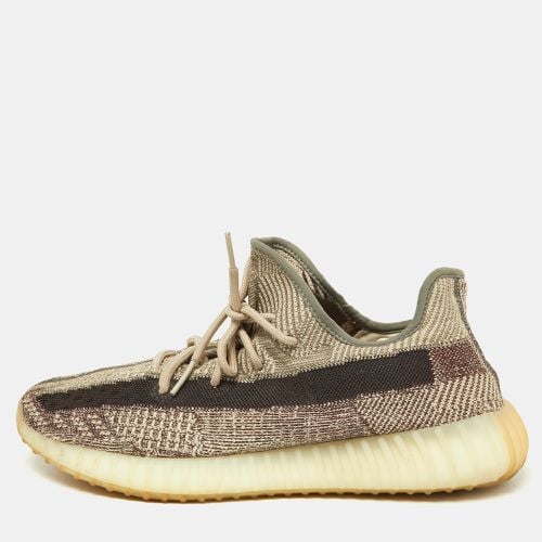 Beige Knit Fabric Boost 350 V2 Zyon Sneakers Size 48 - Yeezy x Adidas - Modalova