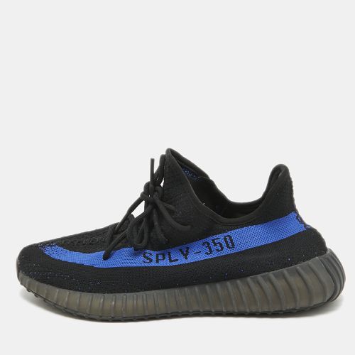 Navy Blue/ Knit Fabric Boost 350 V2 Sneakers Size 46 - Yeezy x Adidas - Modalova