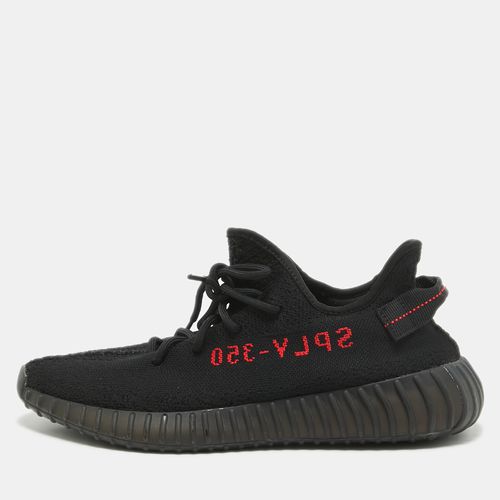 Knit Fabric Boost 350 V2 Bred Sneakers Size 44 2/3 - Yeezy x Adidas - Modalova