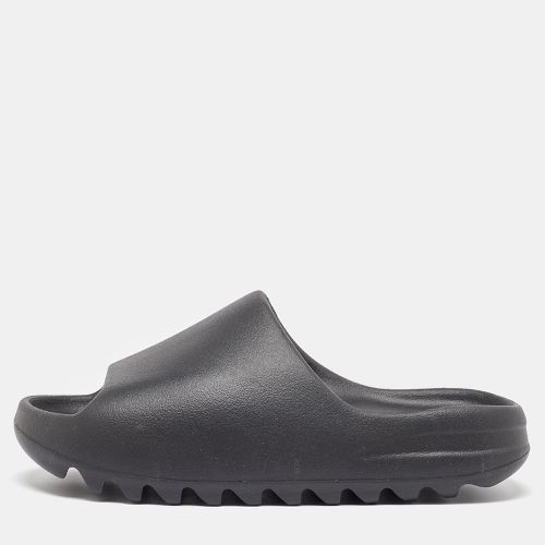 Yeezy x Adidas Black Rubber Slide Sandals 42 - Yeezy x Adidas - Modalova