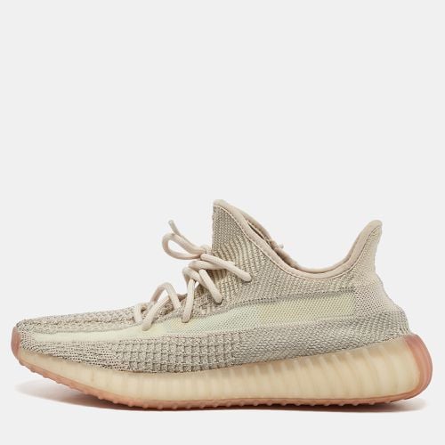 Pale Knit Fabric Boost 350 V2 Citrin (Non Reflective) Sneakers Size 43 1/3 - Yeezy x Adidas - Modalova